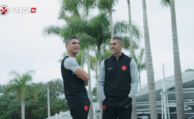 Pedro Emanuel e Bruno Lazaroni