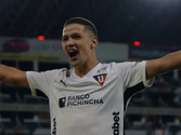 Álex Arce (Liga Deportiva Universitaria, Reprodução/Youtube)