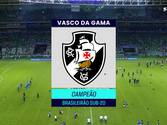 Sub-20: Vasco campeão (Reprodução/X Sportv)