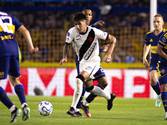 Alan Lescano em ação contra o Boca Juniors (Matheus Lima/Vasco)
