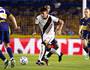 Alan Lescano em ação contra o Boca Juniors (Matheus Lima/Vasco)