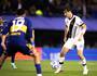 Santiago Sosa em ação contra o Boca Juniors (Matheus Lima/Vasco)