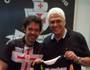 Bruno Mazzeo e Roberto Dinamite (Site Oficial do Vasco)