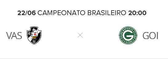 Confira os próximos jogos do Vasco no Brasileirão